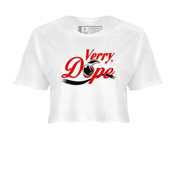 1s Black Toe Reimagined shirts to match jordans Verry Dope sneaker match tees Air Jordan 1 Retro High Black Toe Reimagined match shoes to clothes SNRT Sneaker Tees unisex cotton White 2 crop tee