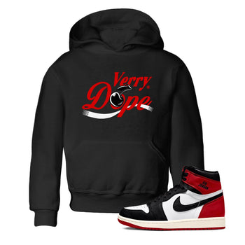 1s Black Toe Reimagined shirts to match jordans Verry Dope sneaker match tees Air Jordan 1 Retro High Black Toe Reimagined match shoes to clothes SNRT Sneaker Tees Youth Baby Black 1 tee