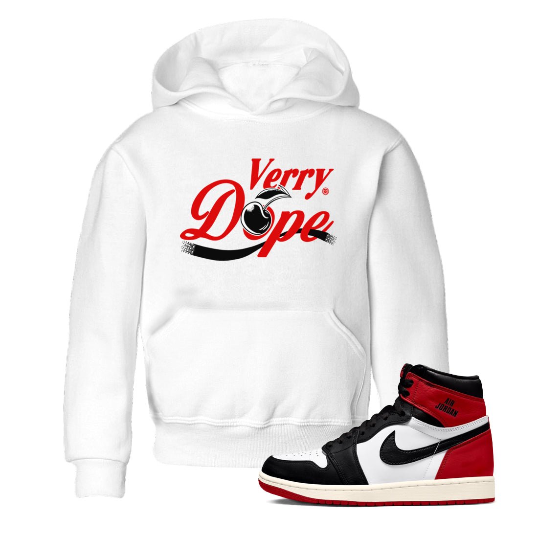 1s Black Toe Reimagined shirts to match jordans Verry Dope sneaker match tees Air Jordan 1 Retro High Black Toe Reimagined match shoes to clothes SNRT Sneaker Tees Youth Baby White 1 tee