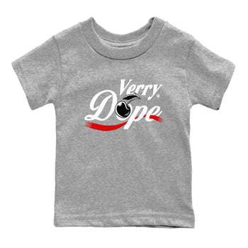 11s Cherry shirts to match jordans Verry Dope sneaker match tees Air Jordan 11 Retro Cherry match shoes to clothes SNRT Sneaker Tees Youth Baby Heather Grey 2 tee