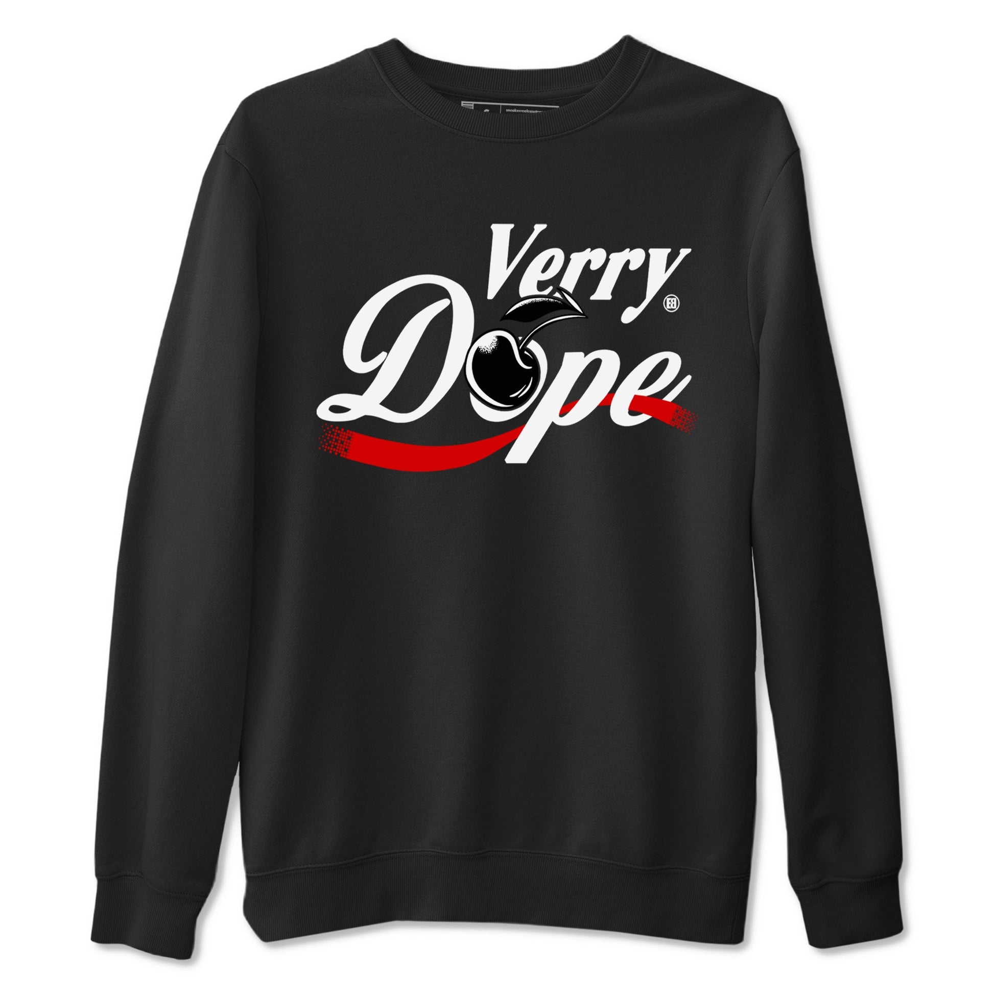 11s Cherry shirts to match jordans Verry Dope sneaker match tees Air Jordan 11 Retro Cherry match shoes to clothes SNRT Sneaker Tees unisex cotton Black 2 shirts