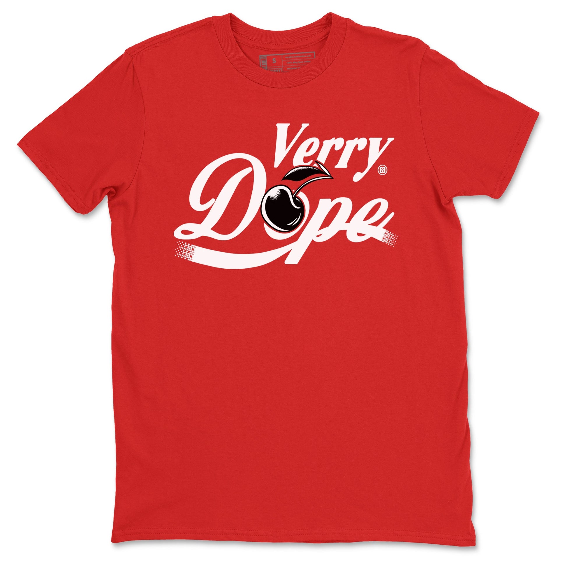 11s Cherry shirts to match jordans Verry Dope sneaker match tees Air Jordan 11 Retro Cherry match shoes to clothes SNRT Sneaker Tees unisex cotton Red 2 shirts