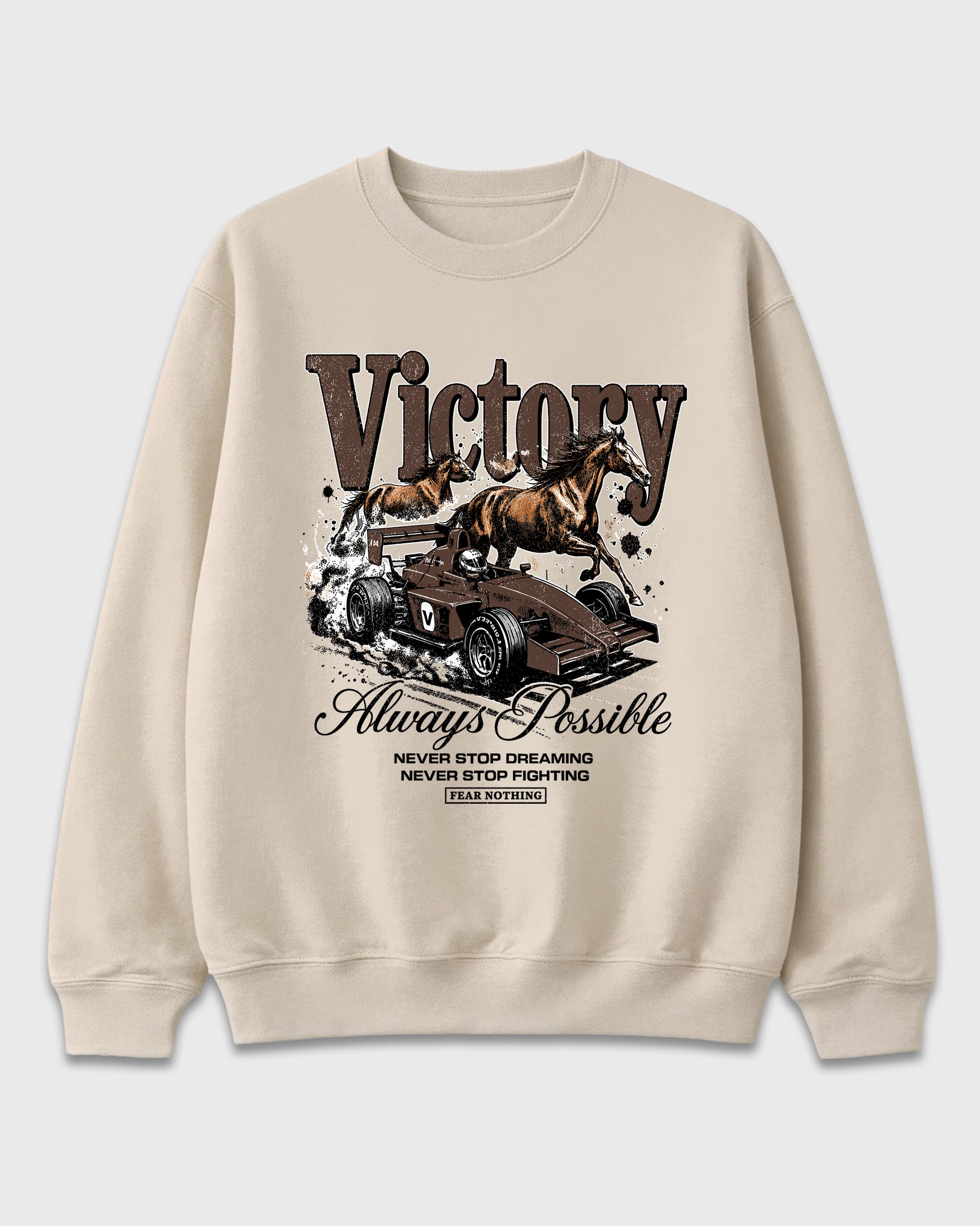 Victory Graphic T-Shirt featuring original streetwear artwork designed to match the Air Jordan 12 Fireside. Natural 2 Graphic Tee.