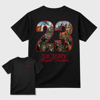 Victory Graphic T-Shirt sneaker match tee designed for the sneakers, featuring coordinated color options for a perfect streetwear match. Black shirt.