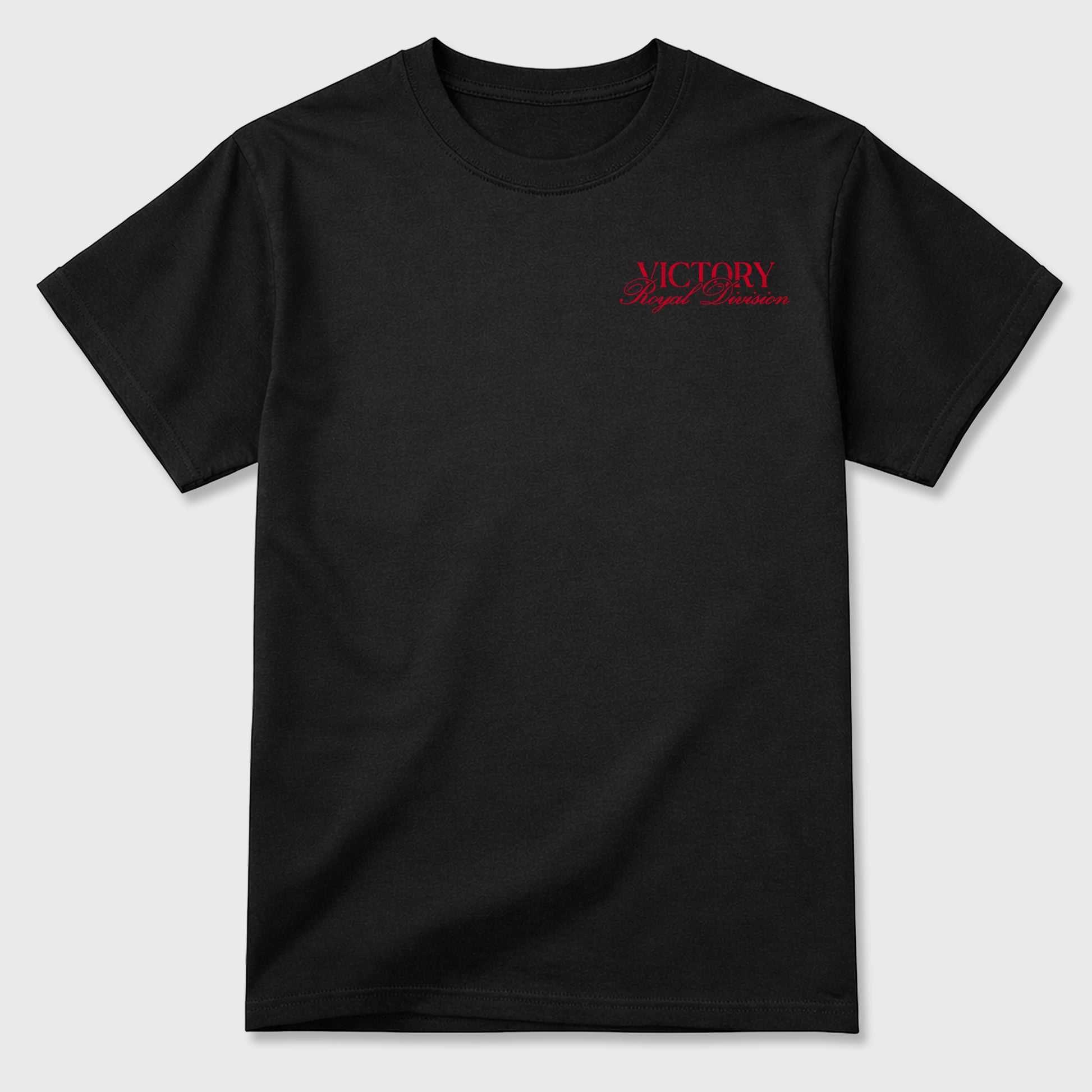 Victory Graphic T-Shirt sneaker match tee designed for the sneakers, featuring coordinated color options for a perfect streetwear match. Black shirt.