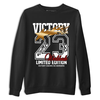 Sneaker match tees – Sneaker Tees To Match Air Jordan 12 Taxi Shoes – Victory Knows No Borders Tee Black 2