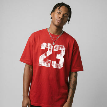 No.23 SNRT Sneaker Tees - Air Jordan 13 University Red - SNRT Sneaker T-shirts