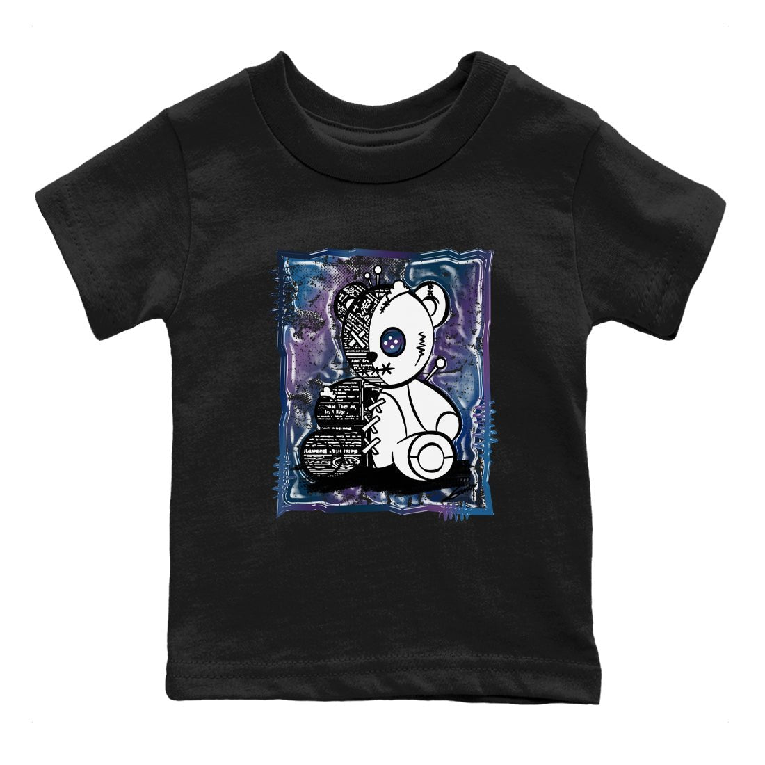 Air Foamposite One Galaxy Shirts To Match Jordans Vintage Bear Sneaker Shirts Air Foamposite 1 Galaxy SNRT Sneaker Release Tees Baby Youth Toddler Black 2 crew neck shirts