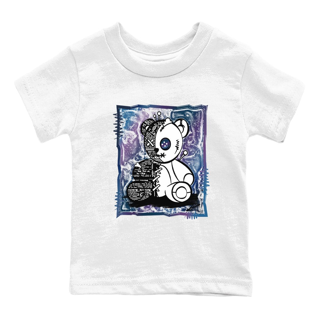 Air Foamposite One Galaxy Shirts To Match Jordans Vintage Bear Sneaker Shirts Air Foamposite 1 Galaxy SNRT Sneaker Release Tees Baby Youth Toddler White 2 crew neck shirts