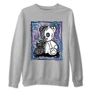 Air Foamposite One Galaxy Shirts To Match Jordans Vintage Bear Sneaker Shirts Air Foamposite 1 Galaxy SNRT Sneaker Release Tees Unisex Cotton Crew Neck Heather Grey 2 crew neck shirts