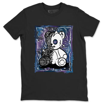Air Foamposite One Galaxy Shirts To Match Jordans Vintage Bear Sneaker Shirts Air Foamposite 1 Galaxy SNRT Sneaker Release Tees Unisex Cotton Crew Neck Black 2 crew neck shirts