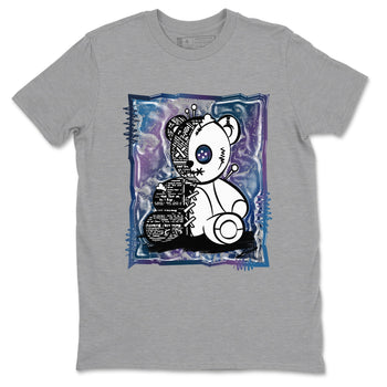 Air Foamposite One Galaxy Shirts To Match Jordans Vintage Bear Sneaker Shirts Air Foamposite 1 Galaxy SNRT Sneaker Release Tees Unisex Cotton Crew Neck Heather Grey 2 crew neck shirts