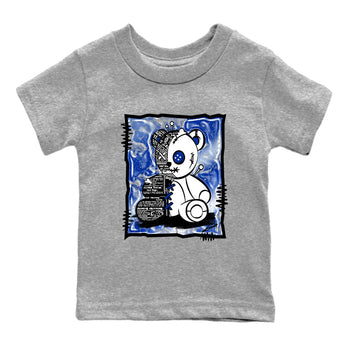 Air Foamposite One Royal shirts to match jordans Vintage Bear sneaker match tees Foams One Royal match shoes to clothes SNRT Sneaker Tees Youth Baby Heather Grey 2 tee