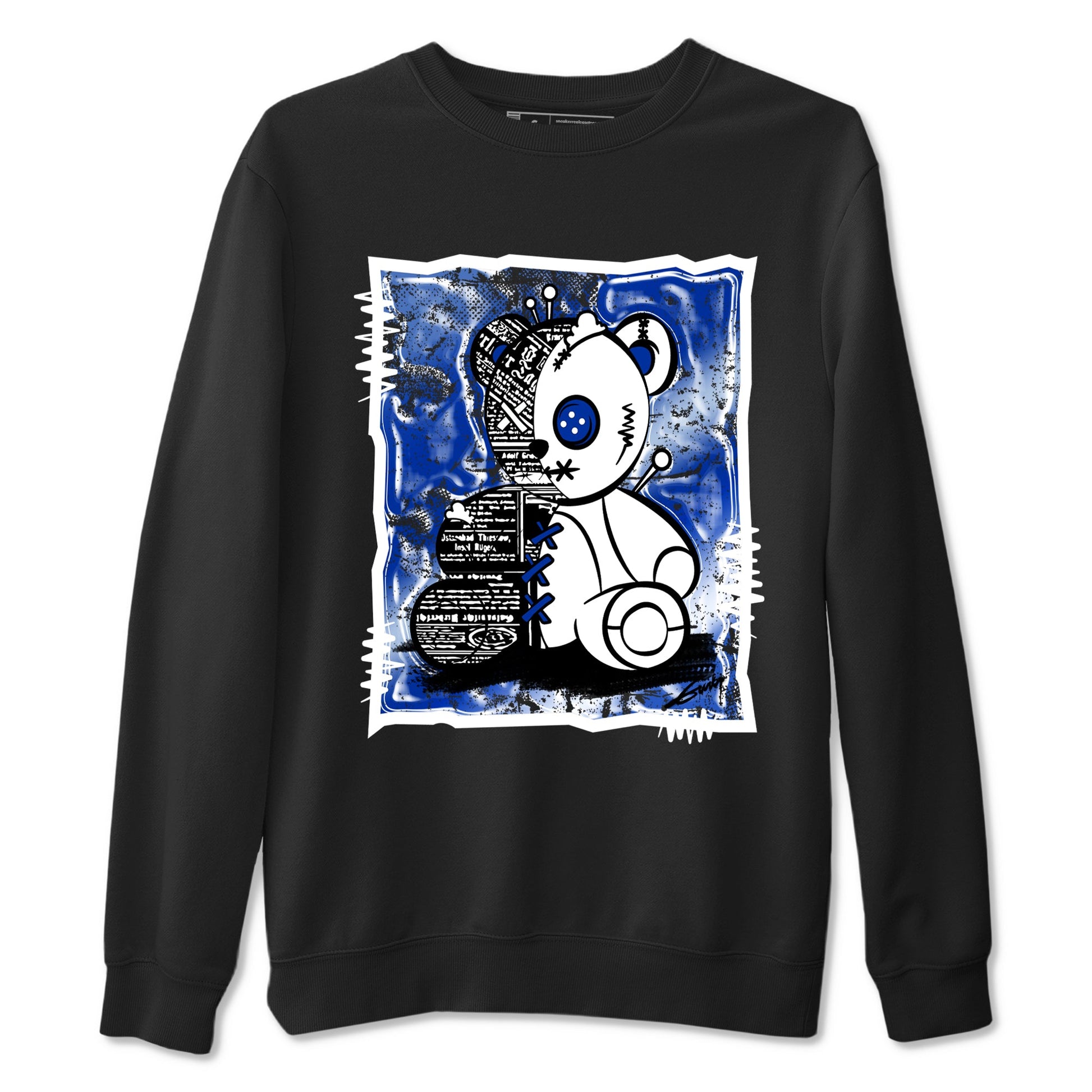 Air Foamposite One Royal shirts to match jordans Vintage Bear sneaker match tees Foams One Royal match shoes to clothes SNRT Sneaker Tees unisex cotton Black 2 shirts