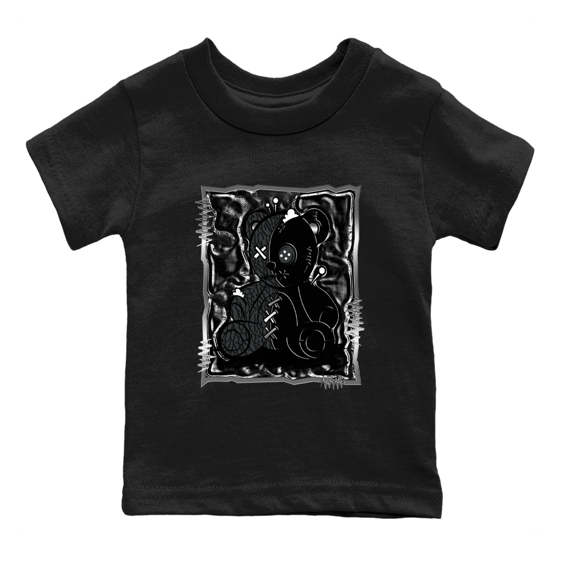 3s Black Cat shirts to match jordans Vintage Bear best t shirts to wear with jordans AJ3 Retro Black Cat match shoes to clothes SNRT Sneaker Tees Youth Baby Black 2 tee