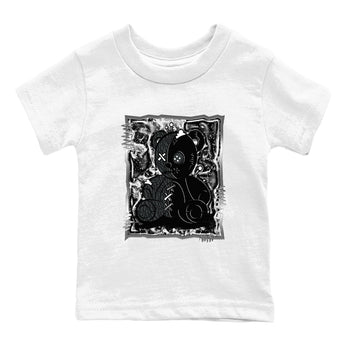 3s Black Cat shirts to match jordans Vintage Bear best t shirts to wear with jordans AJ3 Retro Black Cat match shoes to clothes SNRT Sneaker Tees Youth Baby White 2 tee