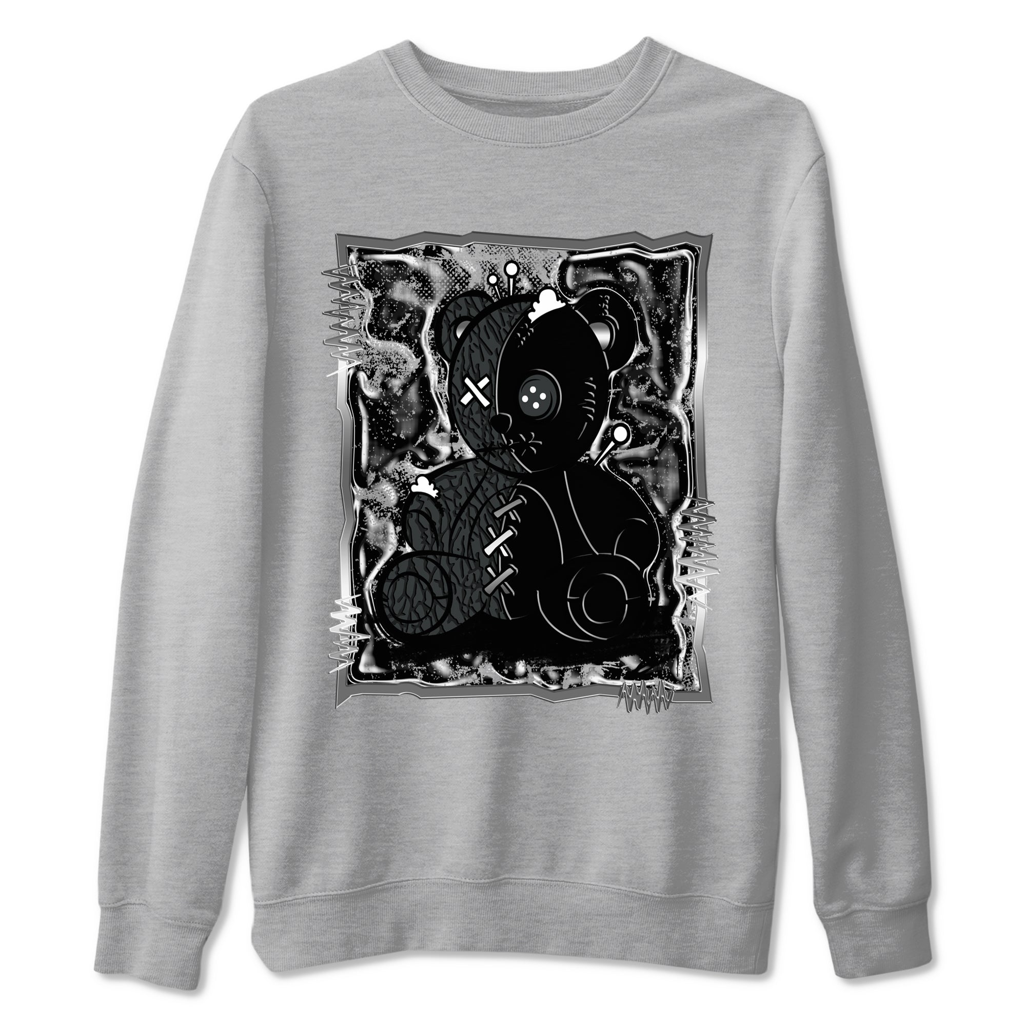 3s Black Cat shirts to match jordans Vintage Bear best t shirts to wear with jordans AJ3 Retro Black Cat match shoes to clothes SNRT Sneaker Tees unisex cotton Heather Grey 2 shirts