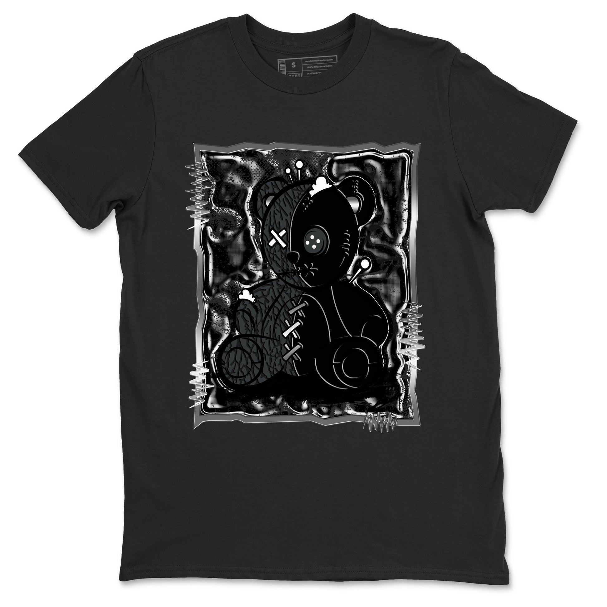 3s Black Cat shirts to match jordans Vintage Bear best t shirts to wear with jordans AJ3 Retro Black Cat match shoes to clothes SNRT Sneaker Tees unisex cotton Black 2 shirts