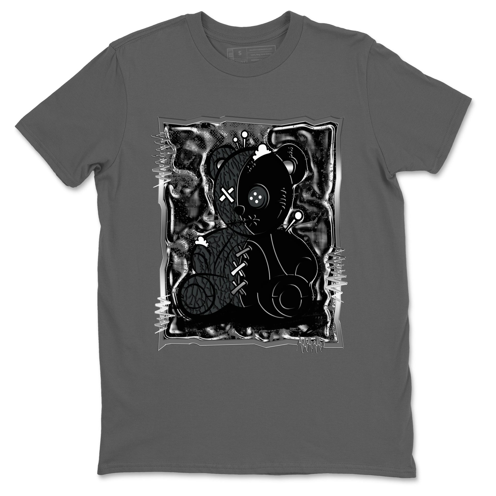 3s Black Cat shirts to match jordans Vintage Bear best t shirts to wear with jordans AJ3 Retro Black Cat match shoes to clothes SNRT Sneaker Tees unisex cotton Cool Grey 2 shirts
