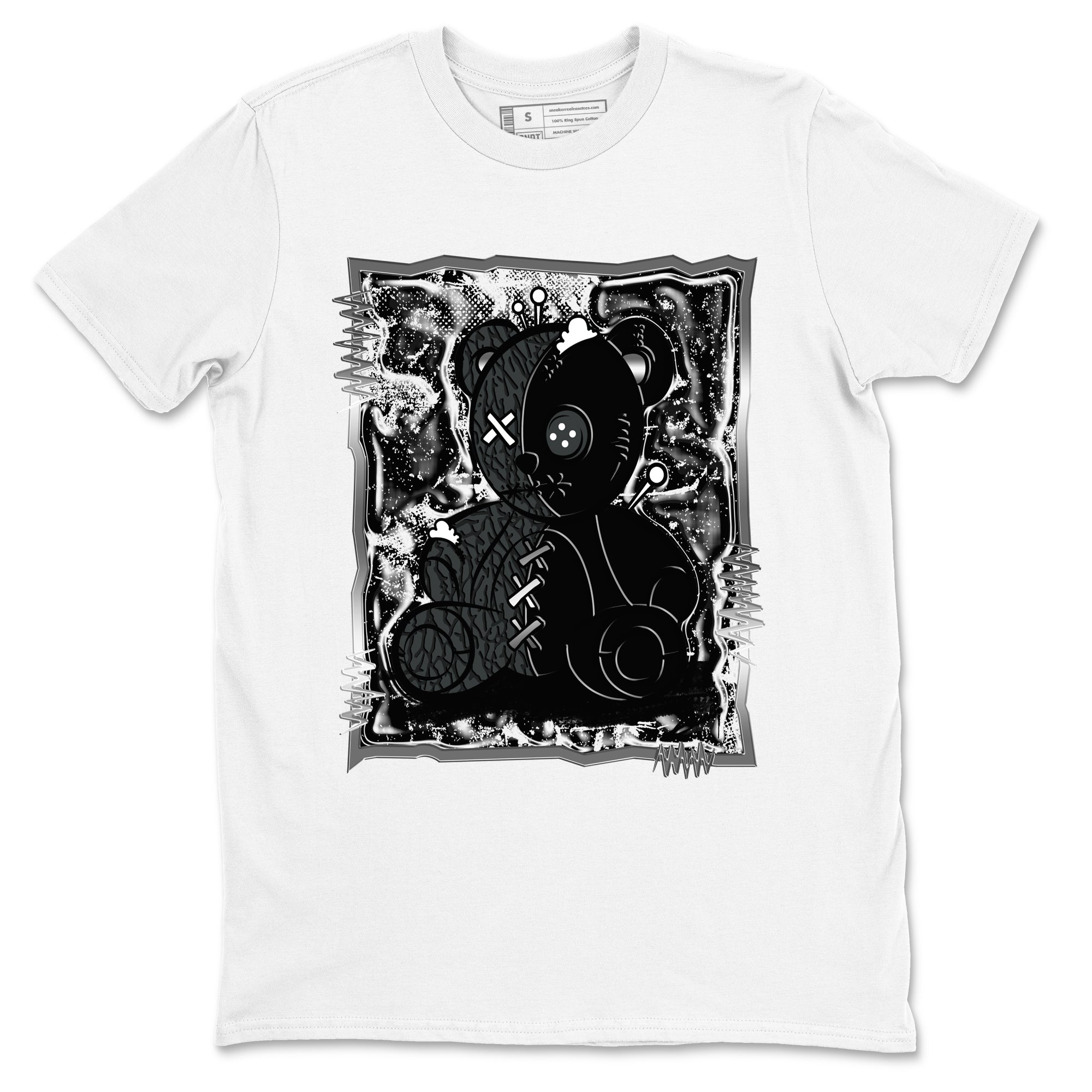 3s Black Cat shirts to match jordans Vintage Bear best t shirts to wear with jordans AJ3 Retro Black Cat match shoes to clothes SNRT Sneaker Tees unisex cotton White 2 shirts