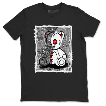 3s Cement Grey shirts to match jordans Vintage Bear sneaker match tees Air Jordan 3 Cement Grey SNRT Sneaker Release Tees unisex cotton Black 2 crew neck shirts