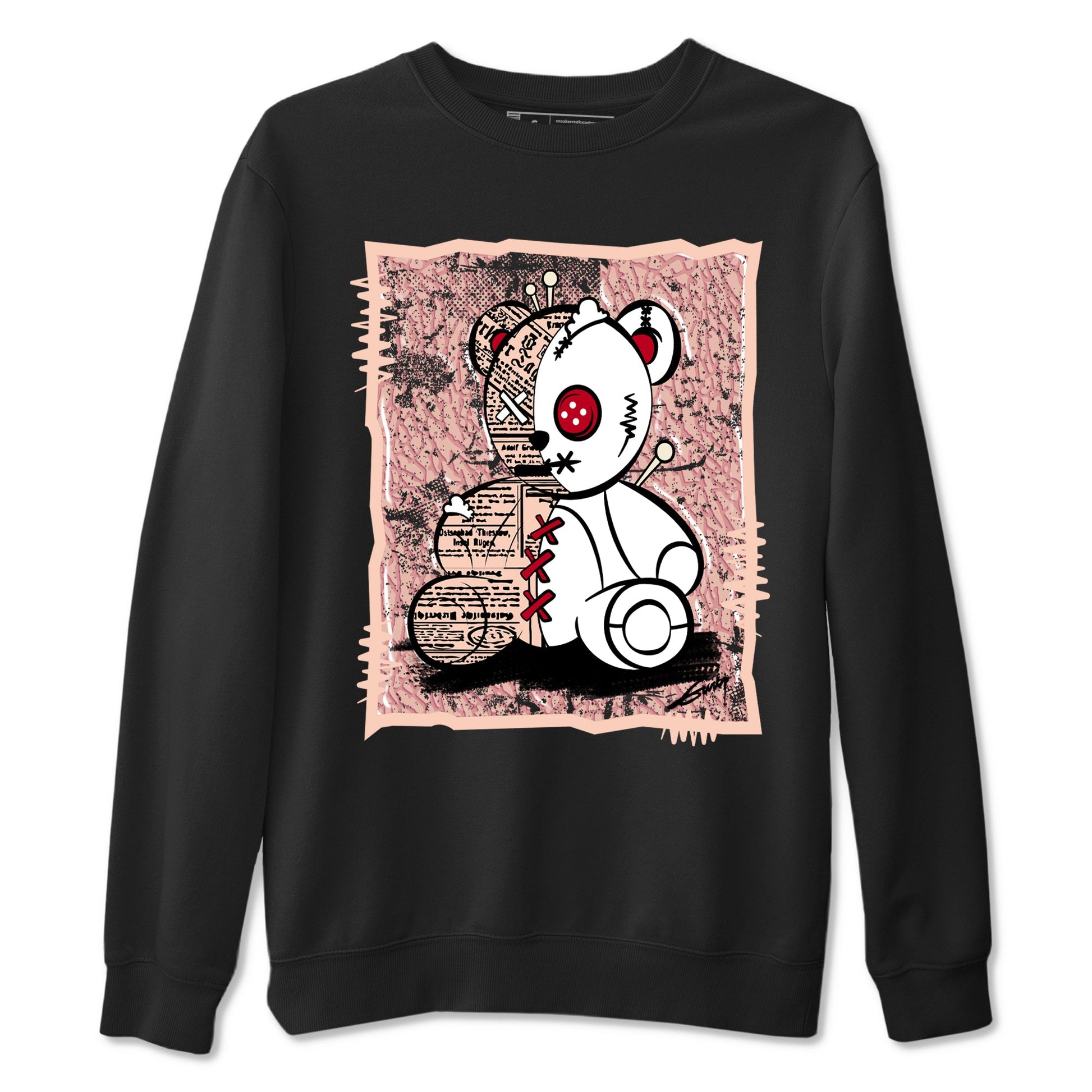 3s Valentines Day shirts to match jordans Vintage Bear best t shirts to wear with jordans Air Jordan 3 Valentines Day match shoes to clothes SNRT Sneaker Tees unisex cotton Black 2 shirts