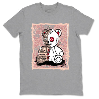 3s Valentines Day shirts to match jordans Vintage Bear best t shirts to wear with jordans Air Jordan 3 Valentines Day match shoes to clothes SNRT Sneaker Tees unisex cotton Heather Grey 2 shirts