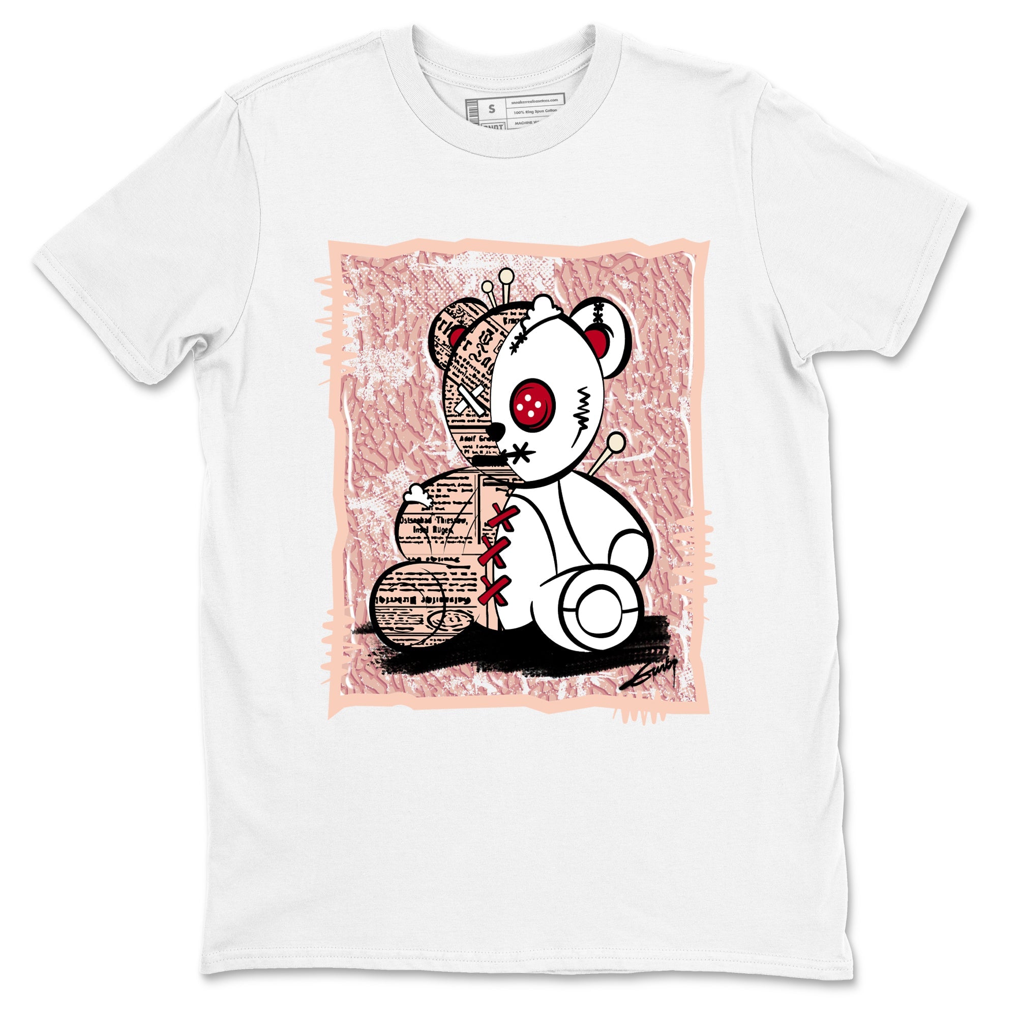 3s Valentines Day shirts to match jordans Vintage Bear best t shirts to wear with jordans Air Jordan 3 Valentines Day match shoes to clothes SNRT Sneaker Tees unisex cotton White 2 shirts