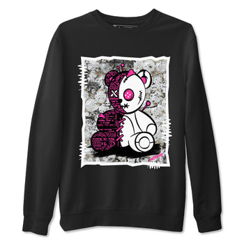 Nike KD 4 Retro Aunt Pearl shirts to match jordans Vintage Bear sneaker match tees Nike KD 4 Aunt Pearl match shoes to clothes SNRT Sneaker Tees unisex cotton Black 2 shirts