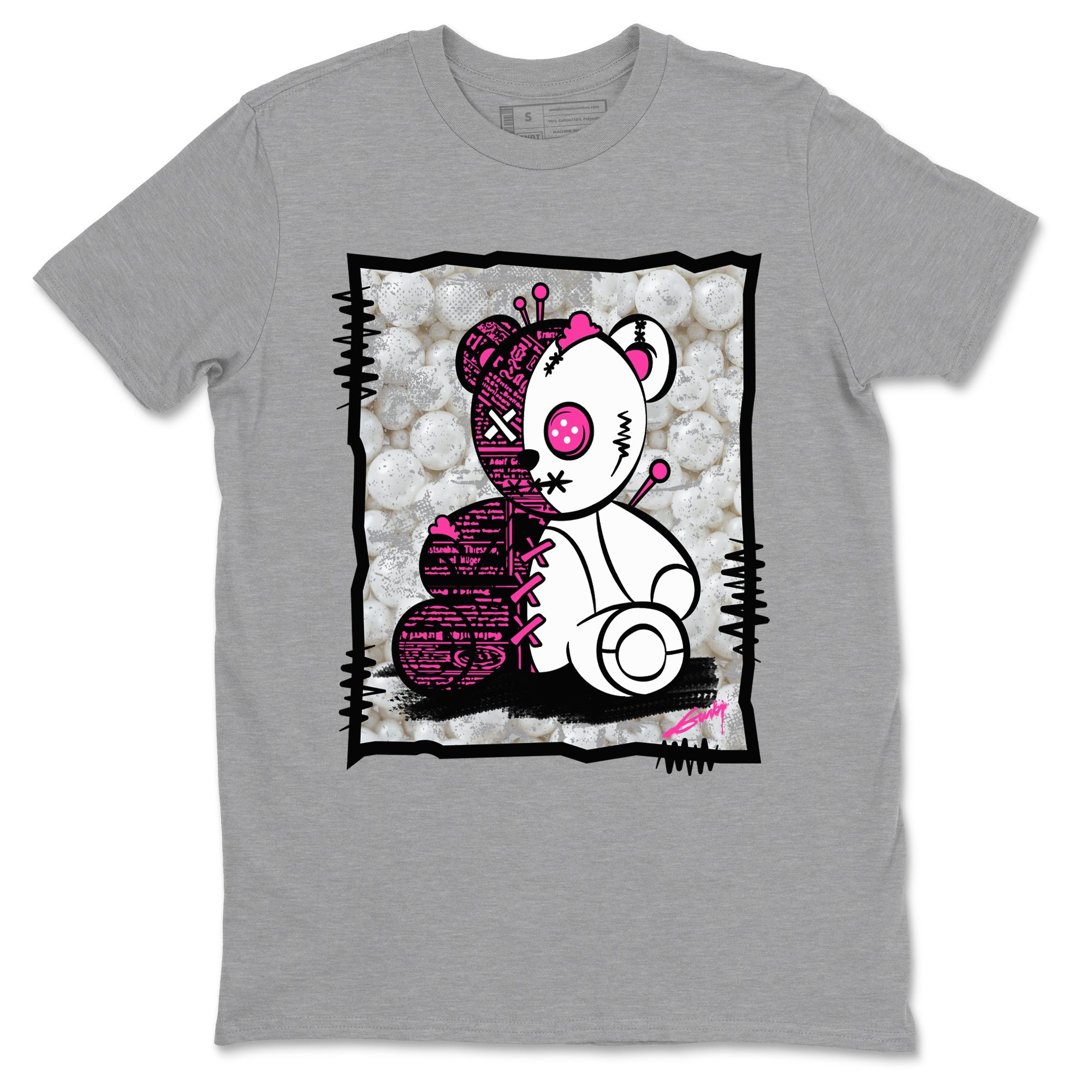 Nike KD 4 Retro Aunt Pearl shirts to match jordans Vintage Bear sneaker match tees Nike KD 4 Aunt Pearl match shoes to clothes SNRT Sneaker Tees unisex cotton Heather Grey 2 shirts