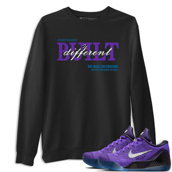 Sneaker Threads – Sneaker Tees To Match Nike KB 9 Hyper Grape – Vintage Born Different Graphic Tee Black 1. Perfect for Jordan releases 2025 colorways. Perfect for purple basketball sneaker releases and legacy-inspired colorways for 2025 hoopers.
