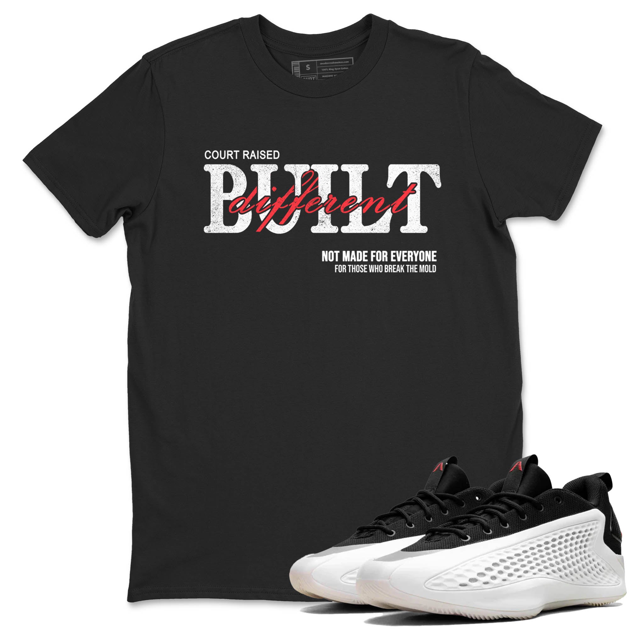 Sneaker Threads – Sneaker Tees To Match Adidas AE 1 Best Of Adi – Vintage Built Different Graphic Tee Black 1. Perfect for Jordan releases 2025 colorways. AE 1 Best Of Adi: Perfect for Anthony Edwards basketball sneaker drops and bold black, white, and red colorways from 2025.