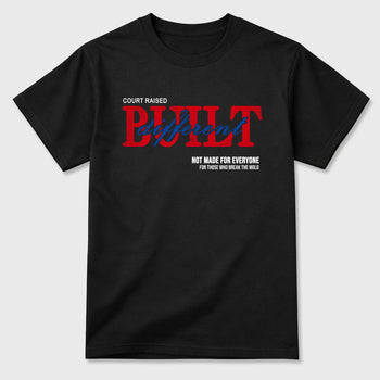 Sneaker match tees – Sneaker Tees To Match Air Jordan 1 Union x Fragment Shoes – Vintage Built Different Tee Black 2