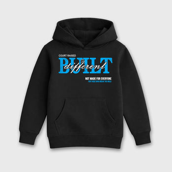 Sneaker match tees – Sneaker Tees To Match Air Jordan 14 University Blue Shoes – Vintage Built Different Kids T-Shirt Black 2