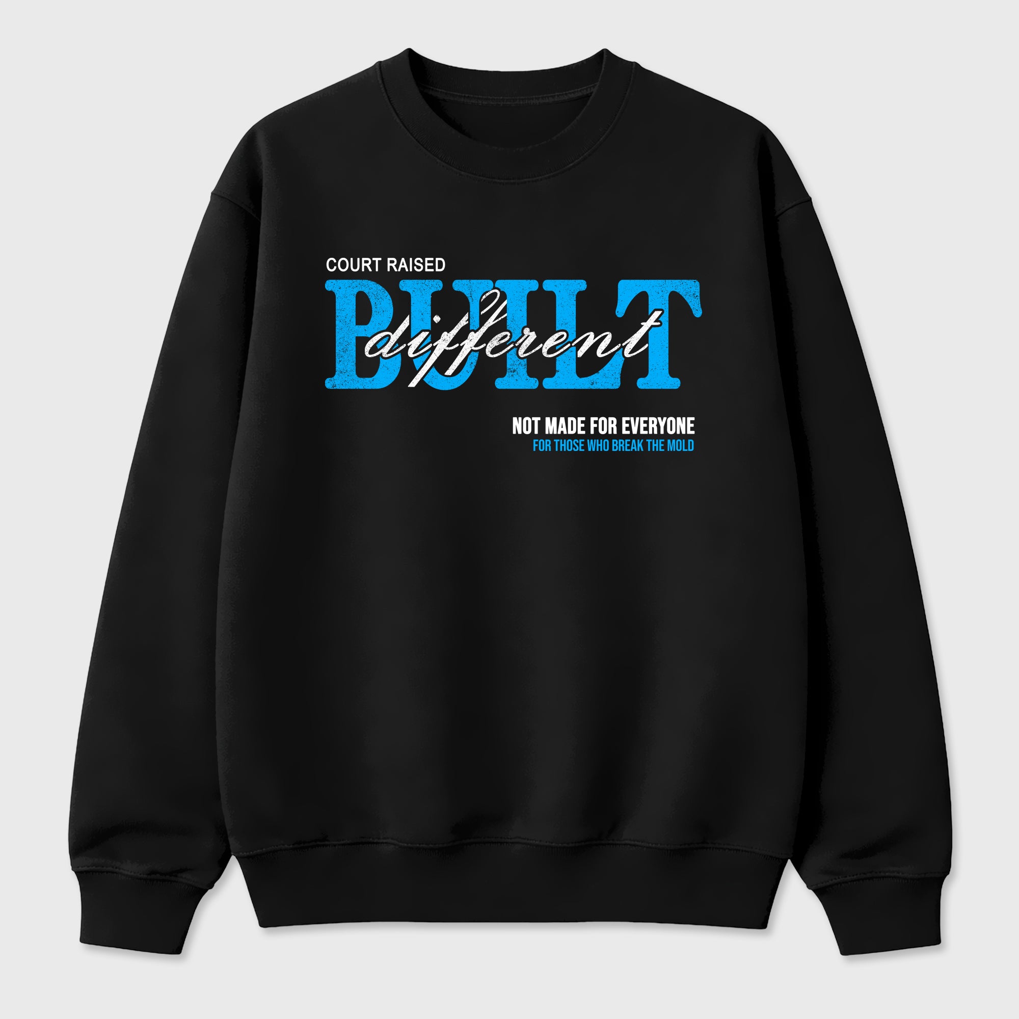 Sneaker match tees – Sneaker Tees To Match Air Jordan 14 University Blue Shoes – Vintage Built Different Tee Black 2