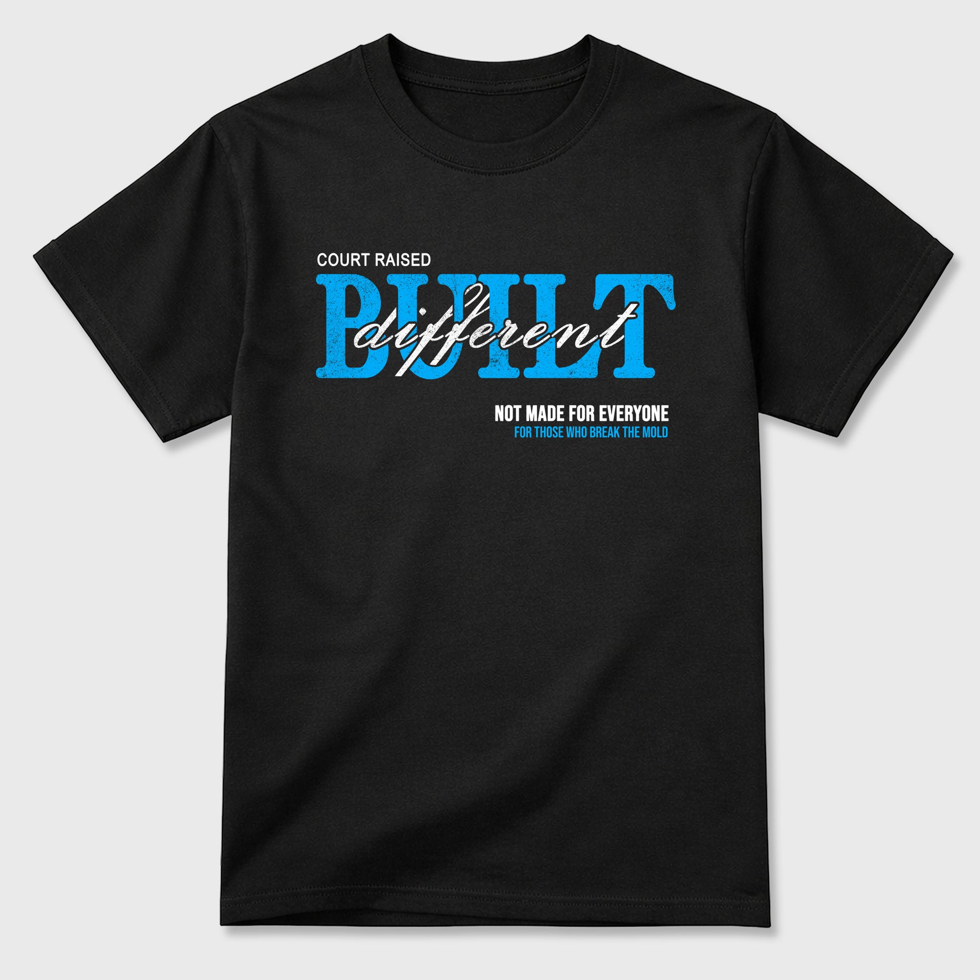 Sneaker match tees – Sneaker Tees To Match Air Jordan 14 University Blue Shoes – Vintage Built Different Tee Black 2