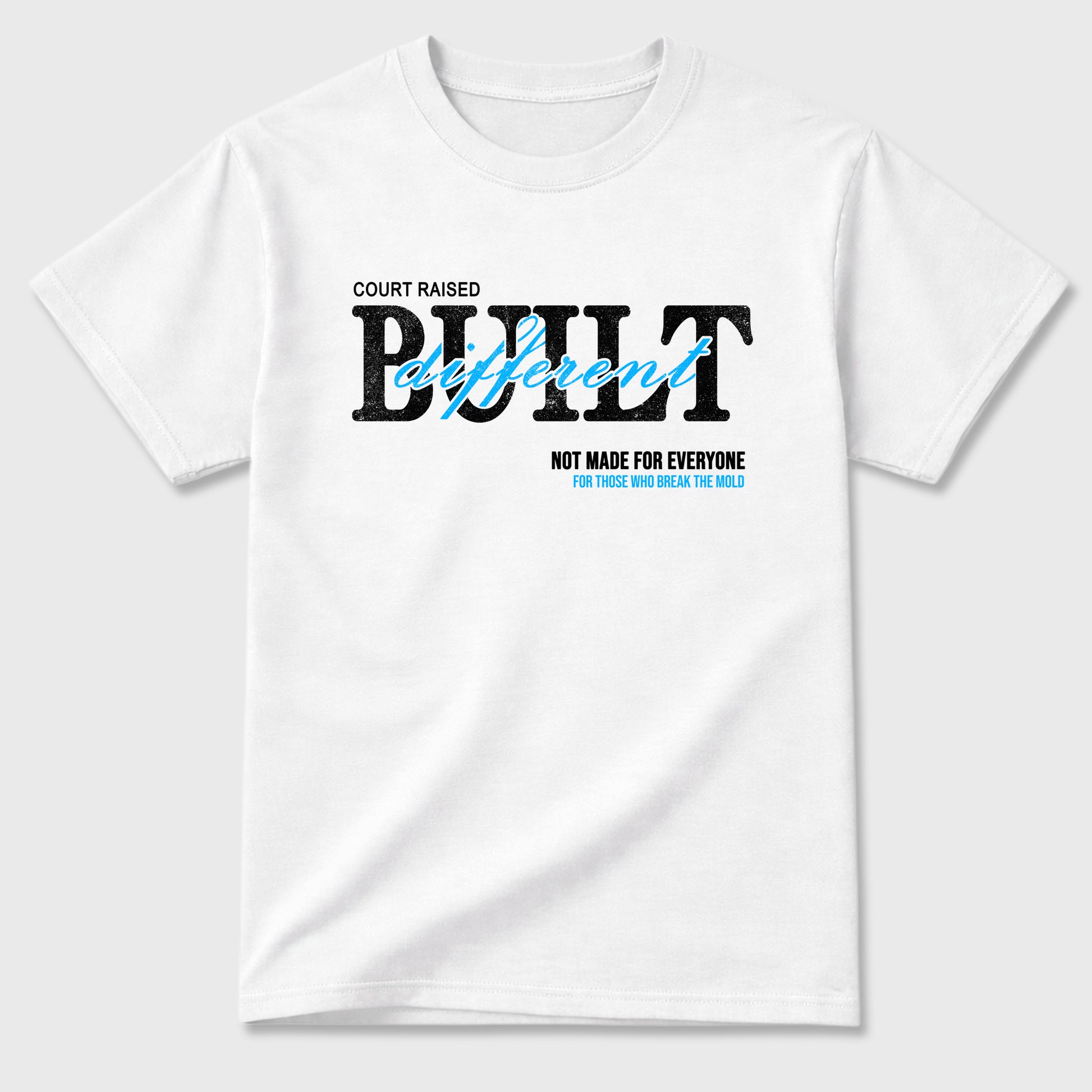 Sneaker match tees – Sneaker Tees To Match Air Jordan 14 University Blue Shoes – Vintage Built Different Tee White 2