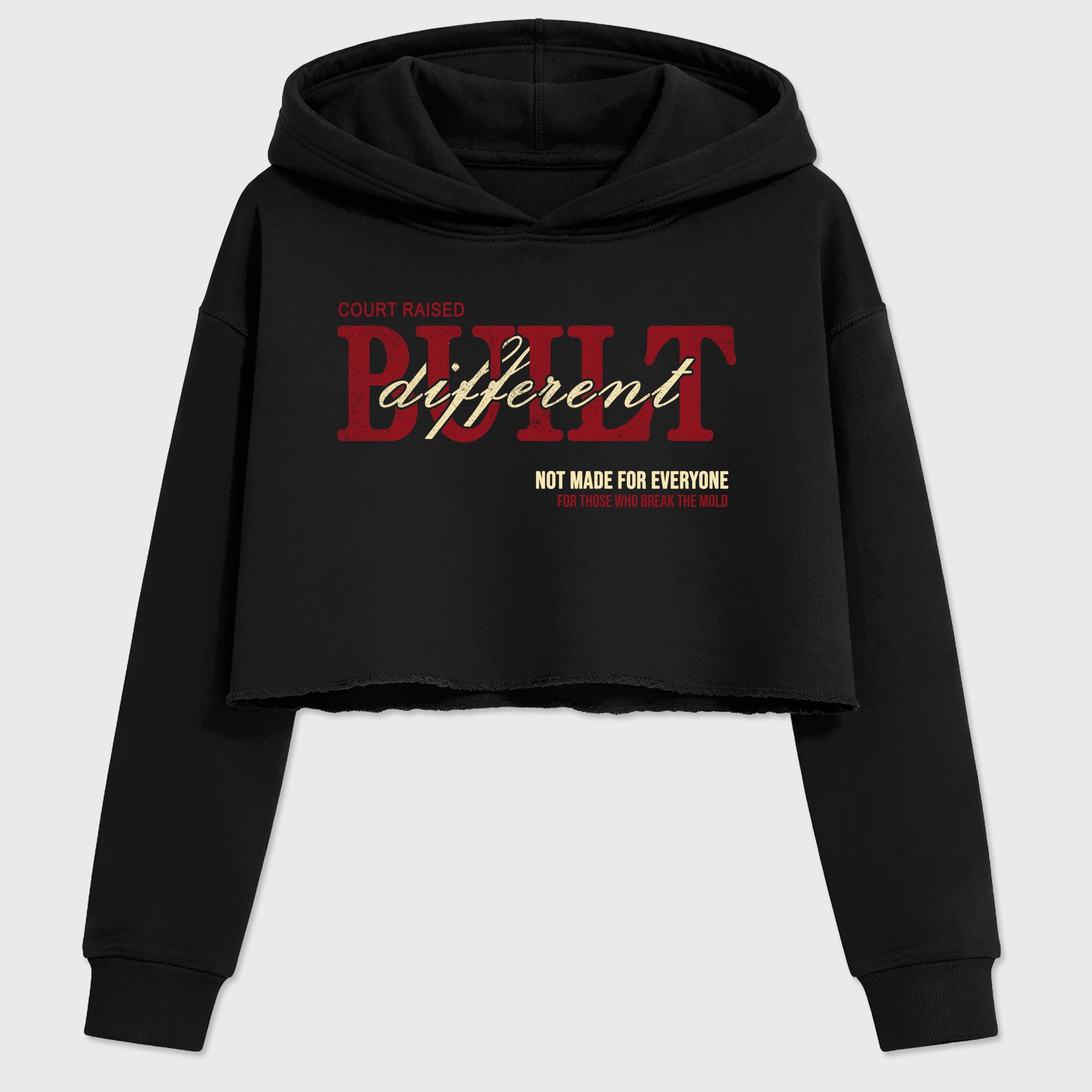 Vintage Built Different women’s crop tee designed to match the Air Jordan 3 Bin 23, featuring coordinated Black 2 options for a perfect streetwear vibe.