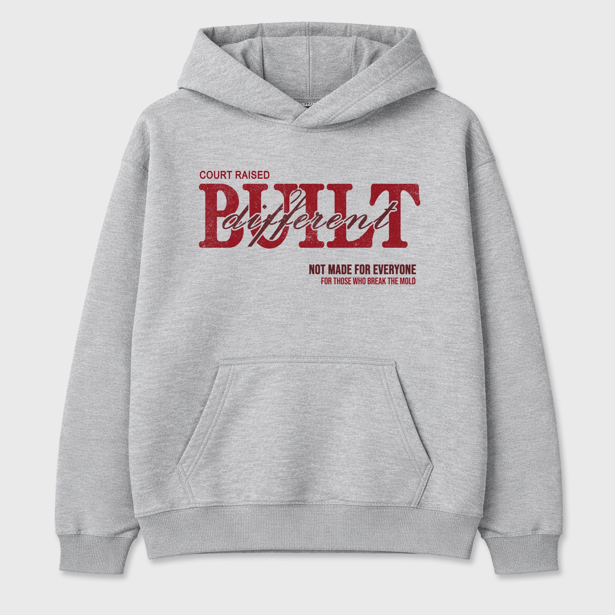 Vintage Built Different Graphic T-Shirt sneaker match tee designed for the Air Jordan 3 Bin 23, featuring coordinated color options for a perfect streetwear match. Heather Grey 2 shirt.