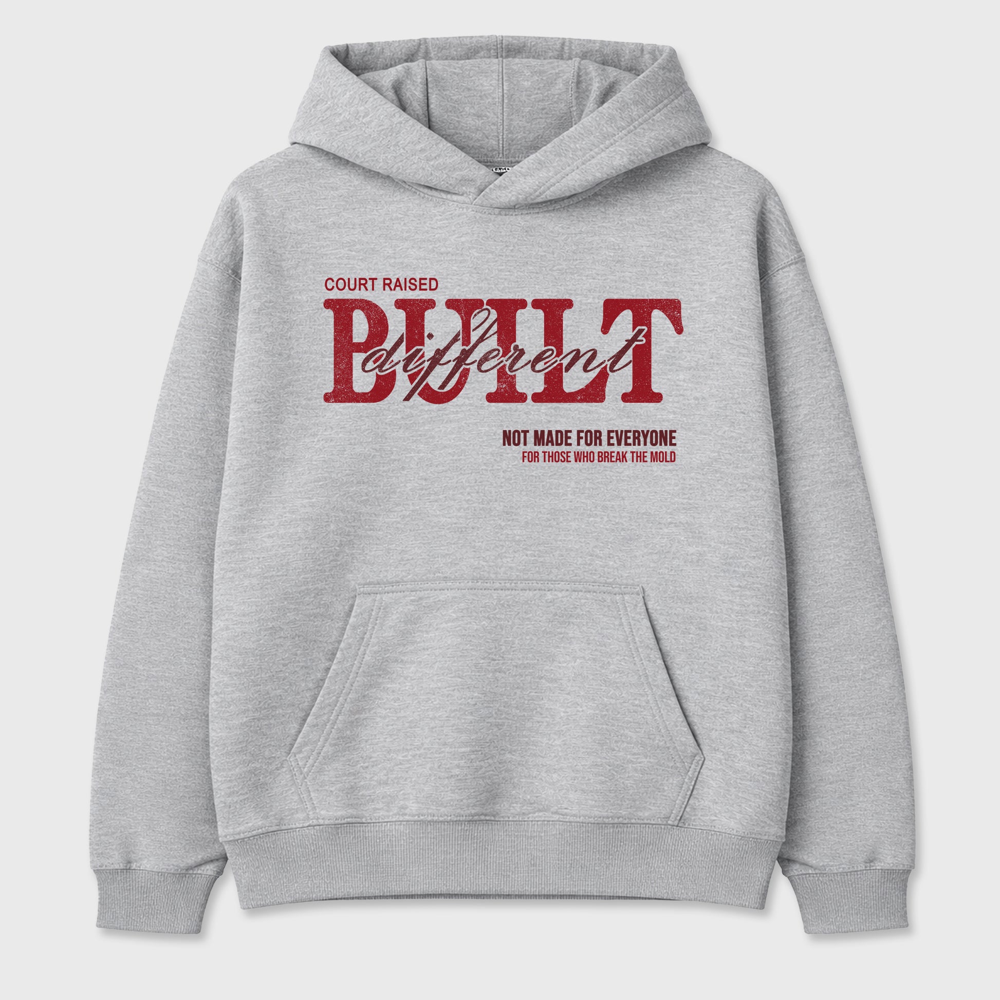 Vintage Built Different Graphic T-Shirt sneaker match tee designed for the Air Jordan 3 Bin 23, featuring coordinated color options for a perfect streetwear match. Heather Grey 2 shirt.