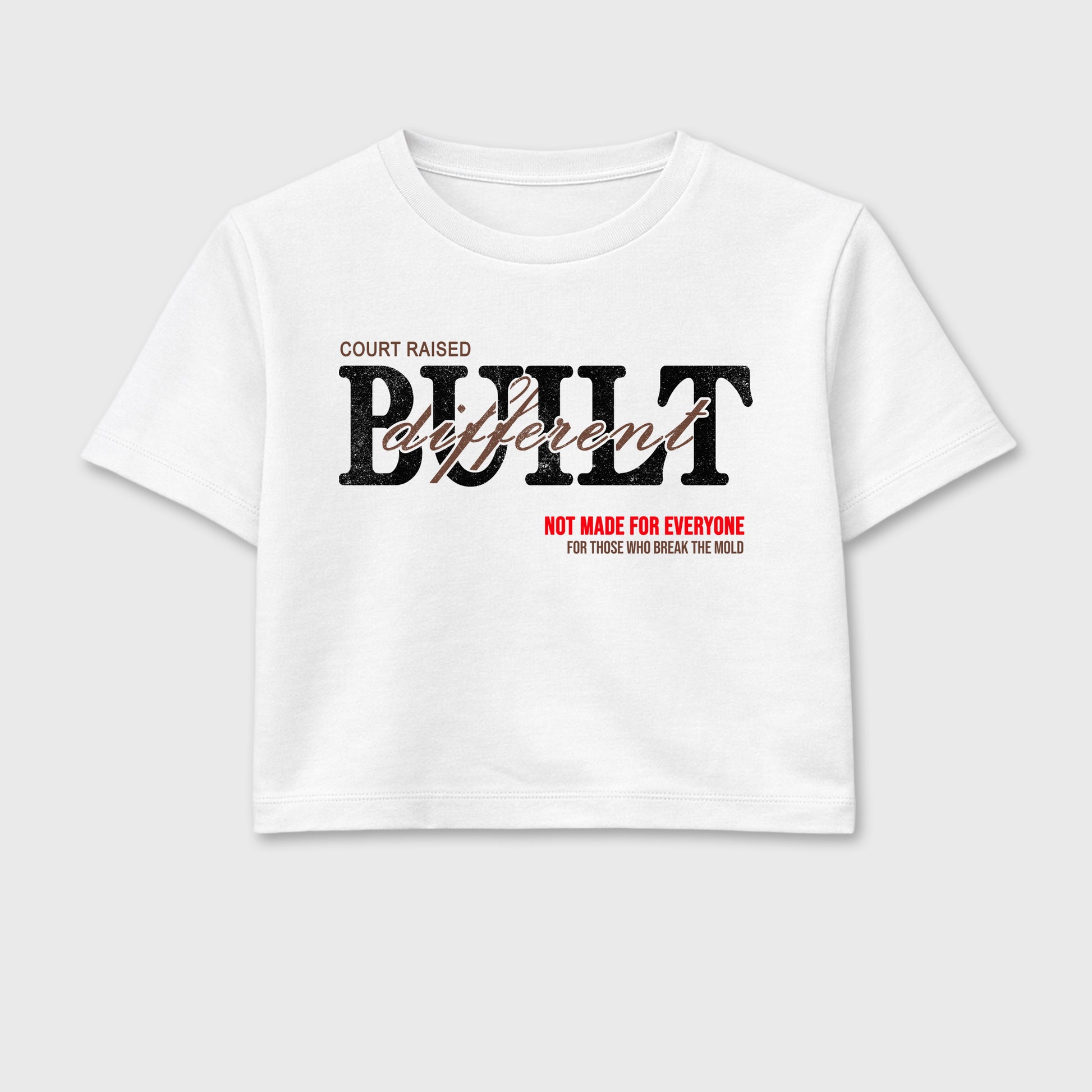 Sneaker match tees – Sneaker Tees To Match Air Jordan 3 World's Best Dad Shoes – Vintage Built Different Crop T-Shirt White 2