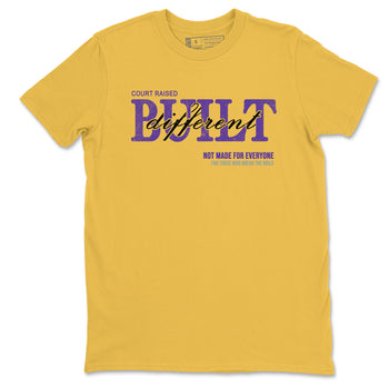 Sneaker match tees – Sneaker Tees To Match Air Jordan 4 Lakeshow Shoes – Vintage Built Different Tee Daisy 2