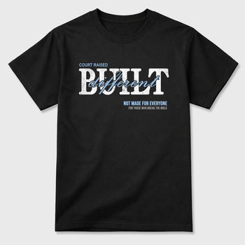 Sneaker match tees – Sneaker Tees To Match Air Jordan 5 White Metallic Shoes – Vintage Built Different Tee Black 2