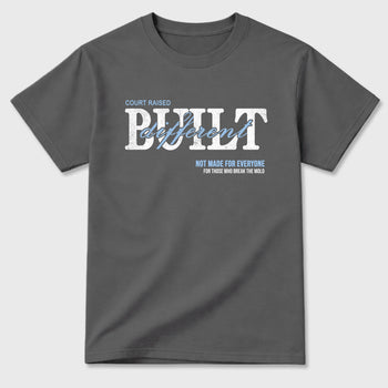 Sneaker match tees – Sneaker Tees To Match Air Jordan 5 White Metallic Shoes – Vintage Built Different Tee Cool Grey 2
