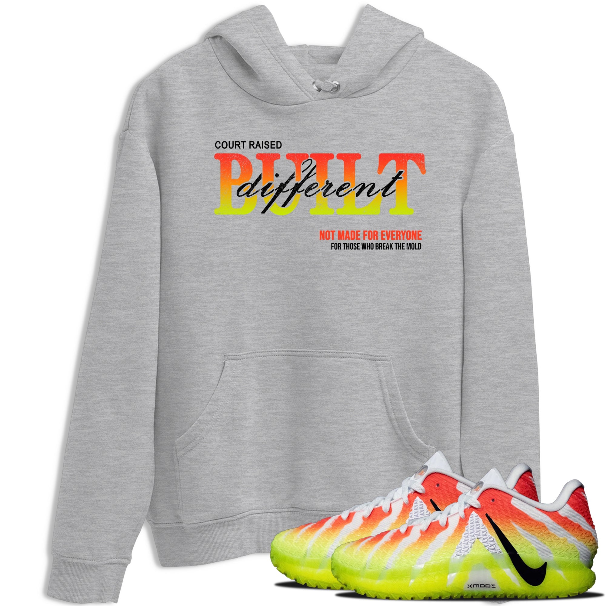 Sneaker match tees – Sneaker Tees To Match Nike JA 3 Under The Christmas Tree JA 3 'Snowed In'  Shoes – Vintage Built Different Tee Heather Grey 1