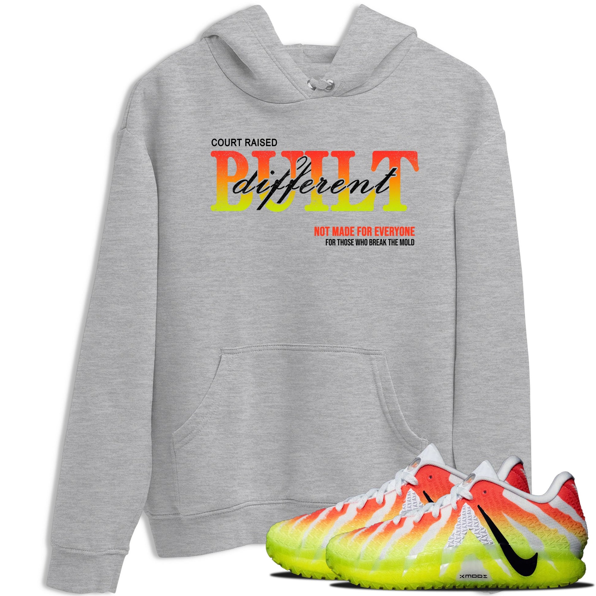 Sneaker match tees – Sneaker Tees To Match Nike JA 3 Under The Christmas Tree JA 3 'Snowed In'  Shoes – Vintage Built Different Tee Heather Grey 1