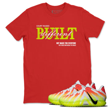 Sneaker match tees – Sneaker Tees To Match Nike JA 3 Under The Christmas Tree JA 3 'Snowed In'  Shoes – Vintage Built Different Tee Red 1