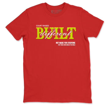 Sneaker match tees – Sneaker Tees To Match Nike JA 3 Under The Christmas Tree JA 3 'Snowed In'  Shoes – Vintage Built Different Tee Red 2