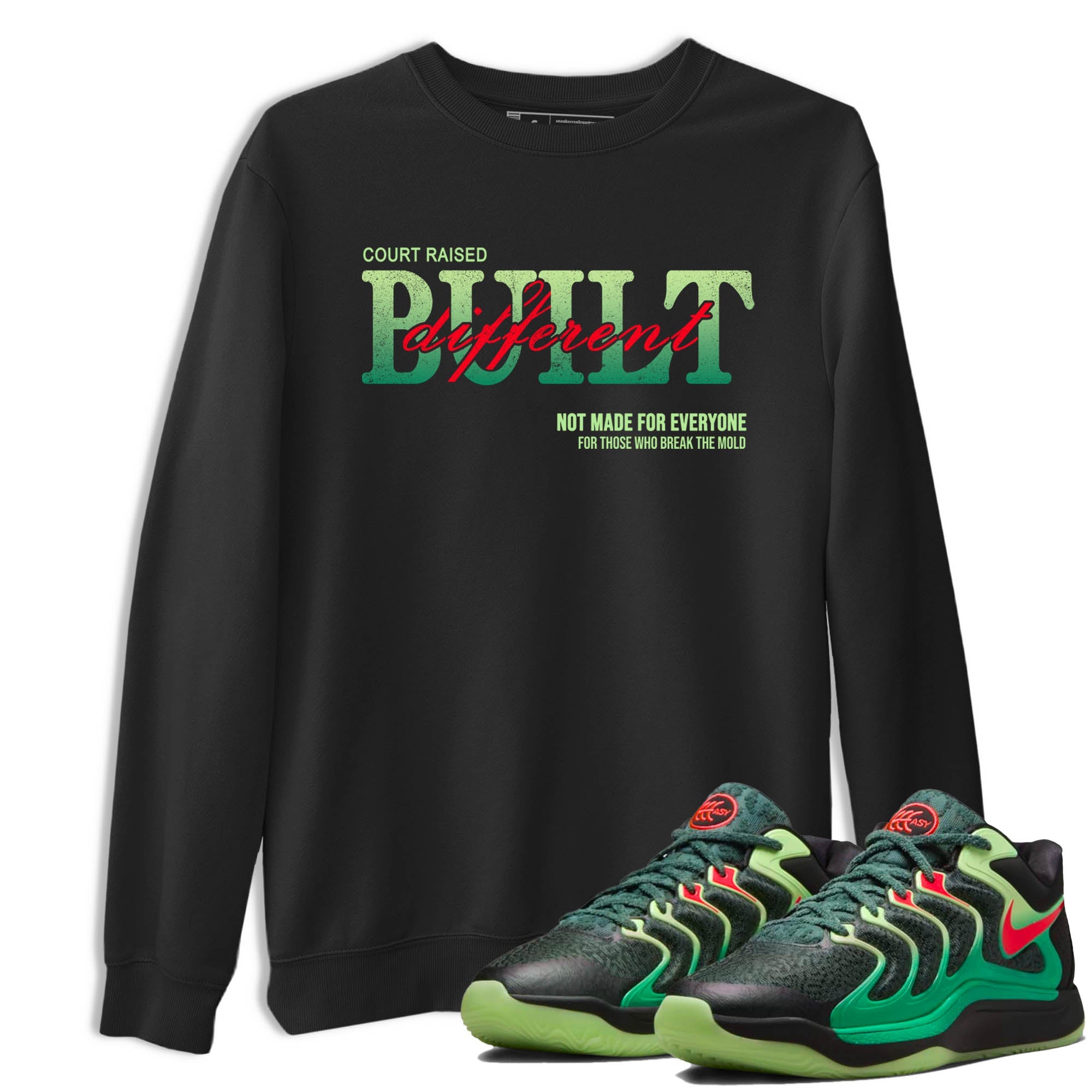 Sneaker Threads – Sneaker Tees To Match Nike KD 17 Easy Money Sniper – Vintage Built Different Graphic Tee Black 1. Perfect for Jordan releases 2025 colorways. Perfect for Kevin Durant sneaker releases and Easy Money basketball colorways loved by hoopers in 2025.
