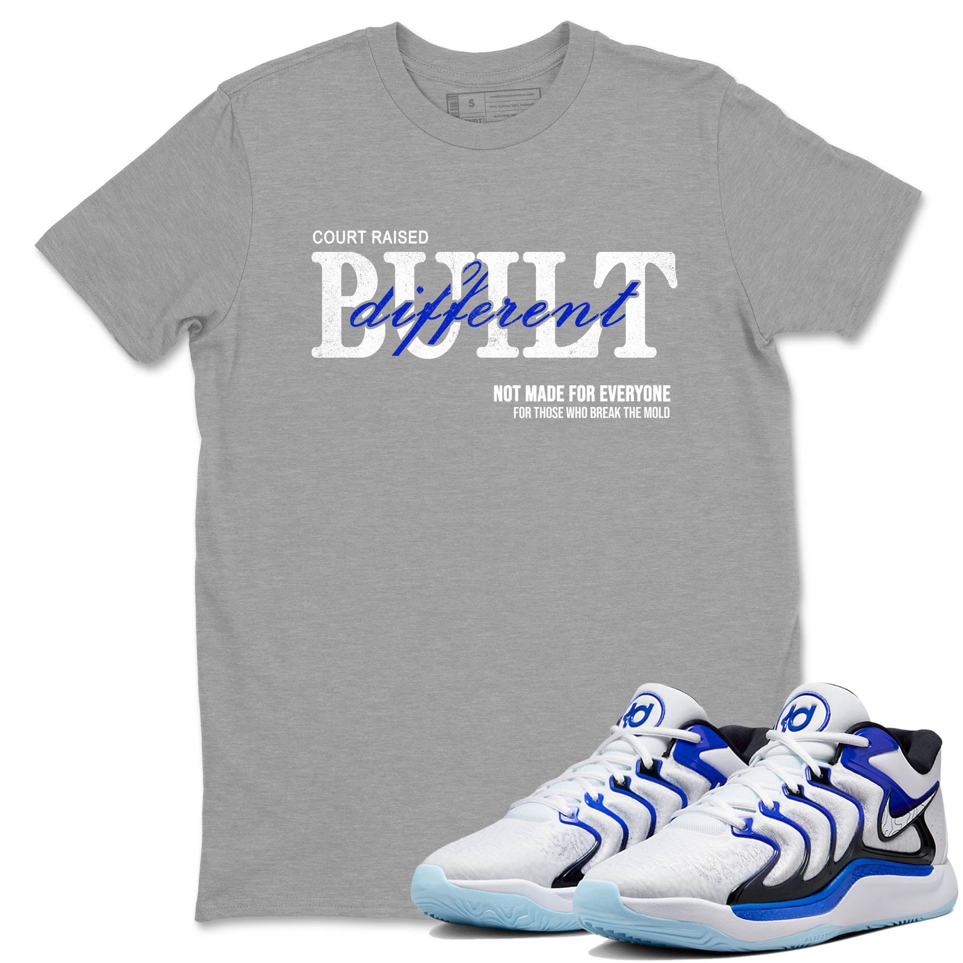 Sneaker Threads – Sneaker Tees To Match Nike KD 17 Penny – Vintage Built Different Graphic Tee Heather Grey 1. Perfect for Jordan releases 2025 colorways. Perfect for Kevin Durant basketball sneaker releases and retro Penny-inspired 2025 colorways.